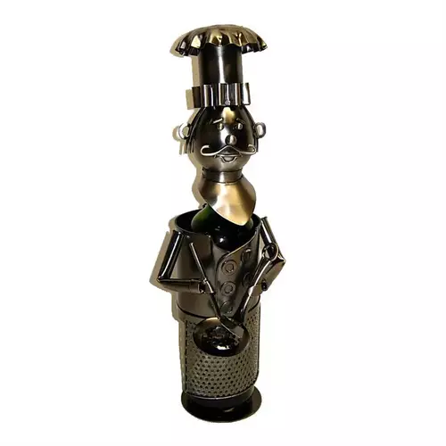 Chef with Pan Bottle Holder